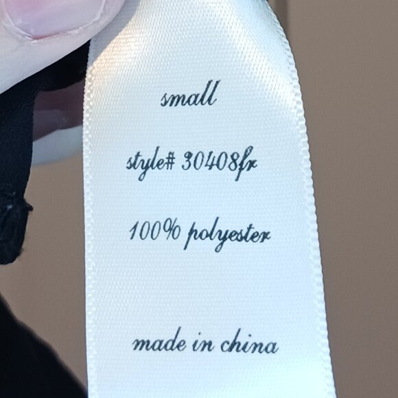 #202 3/$18 - Miami Black Tank Top Size S - Picture 4 of 6